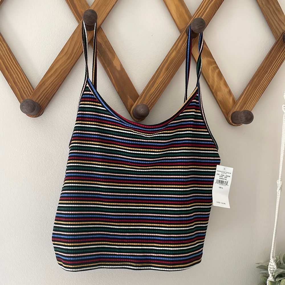 NWT American Eagle Ribbed Crop Top